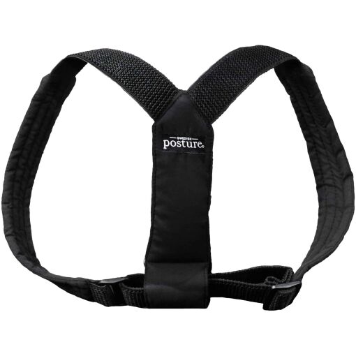 swedish posture kids brace black