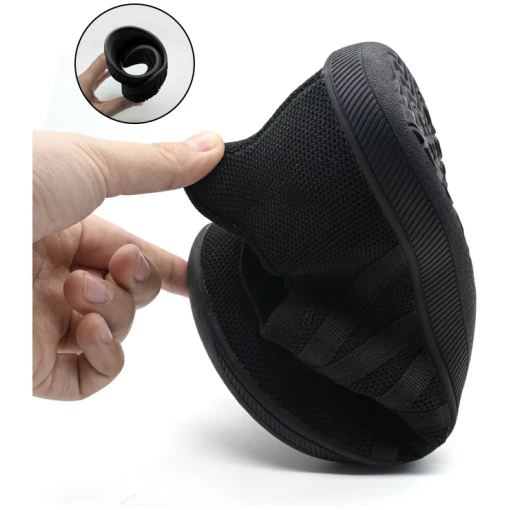 ZEMit ESO -paljasjalkakengät Unisex musta - Image 6