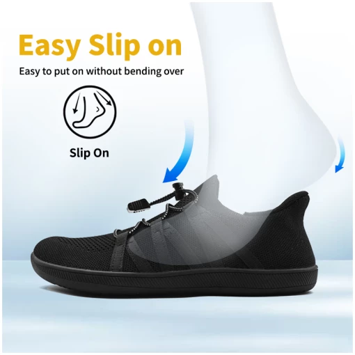 ZEMit ESO -paljasjalkakengät Unisex musta - Image 8
