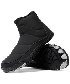 ZEMit talvimalli -paljasjalkakengät, musta unisex