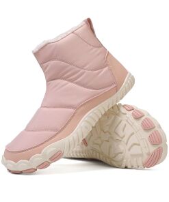 ZEMit talvimalli -paljasjalkakengät, kevyt pinkki