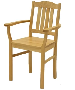 Korotettu puinen tuoli, tulossa myyntiin