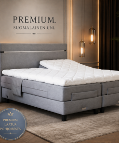 Premium moottorisänky, kehonpainemittauksella